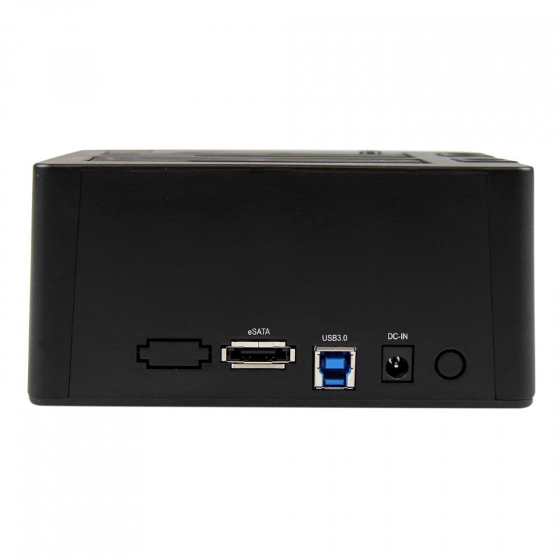 StarTech.com 2-fach USB 3.0 / eSATA Festplatten Dockingstation mit UASP für 2,5/3,5 SSD / HDD - Serial-ATA USB Dual Bay