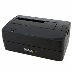 StarTech.com Station d'Accueil pour Disque Dur USB 3.0 à SATA à Baie Unique, Dock pour HDD USB 3.0 (5 Gbps), Docking S