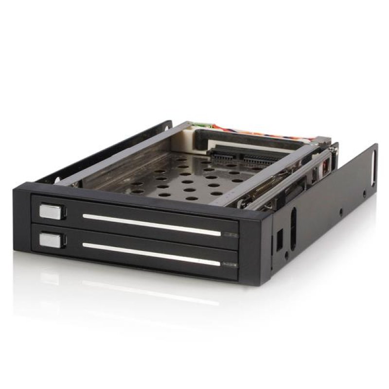 RACK MOBILE SATA ECHANGEABLE A CHAUD - 2 DISQUES 2 5