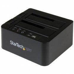 StarTech.com USB 3.1 (10 Gbit/s) Duplizierer Dockingstation für 2,5" & 3,5" SATA SSD/HDD Laufwerke - Clone / Kopierstat