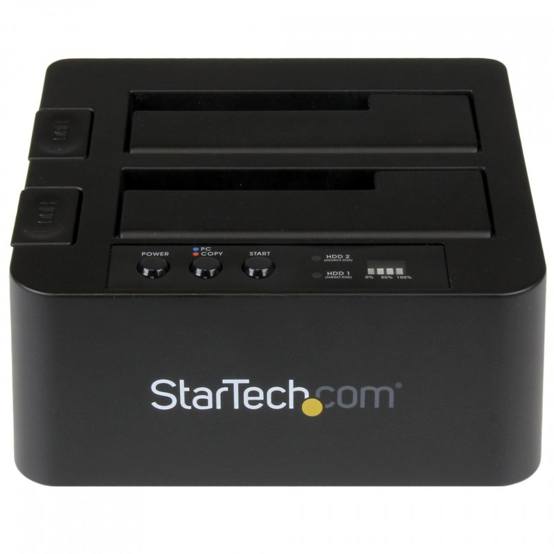 StarTech.com USB 3.1 (10 Gbit/s) Duplizierer Dockingstation für 2,5" & 3,5" SATA SSD/HDD Laufwerke - Clone / Kopierstat
