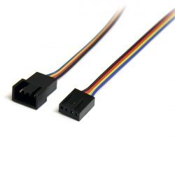 .com Rallonge d'alimentation pour ventilateur 4 broches - 30 cm