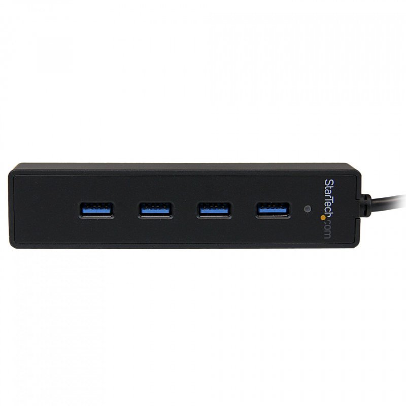 .com Hub USB 3.0 portable à 4 ports avec câble intégré