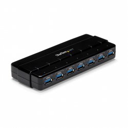 7PORT USB 3.0 HUB WITH POWER ADAPTER - SEVEN PORT USB 3.0 HUB