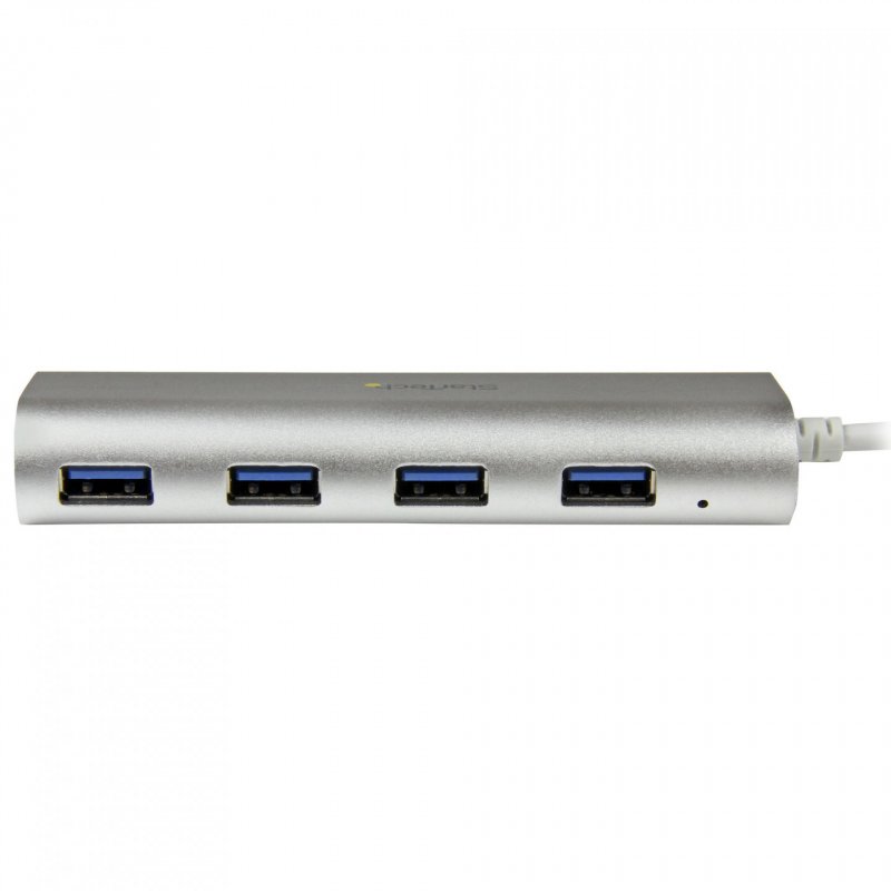 4PORT USB HUB ALUMINUM COMPACT USB 3.0 HUB FOR MAC