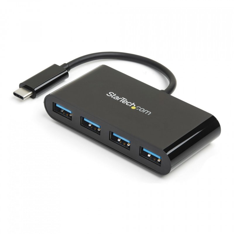 HUB USB 3.0 4 PORTS - USB-C VERS 4X USB-A - ALIMENTE PAR BUS