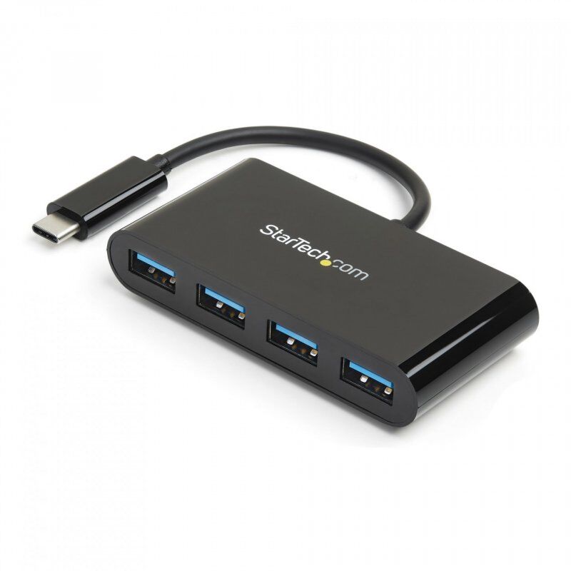 StarTech.com Hub USB-C à 4 ports alimenté par bus - USB-C vers 4x USB-A - USB 3.0 - 5Gbps