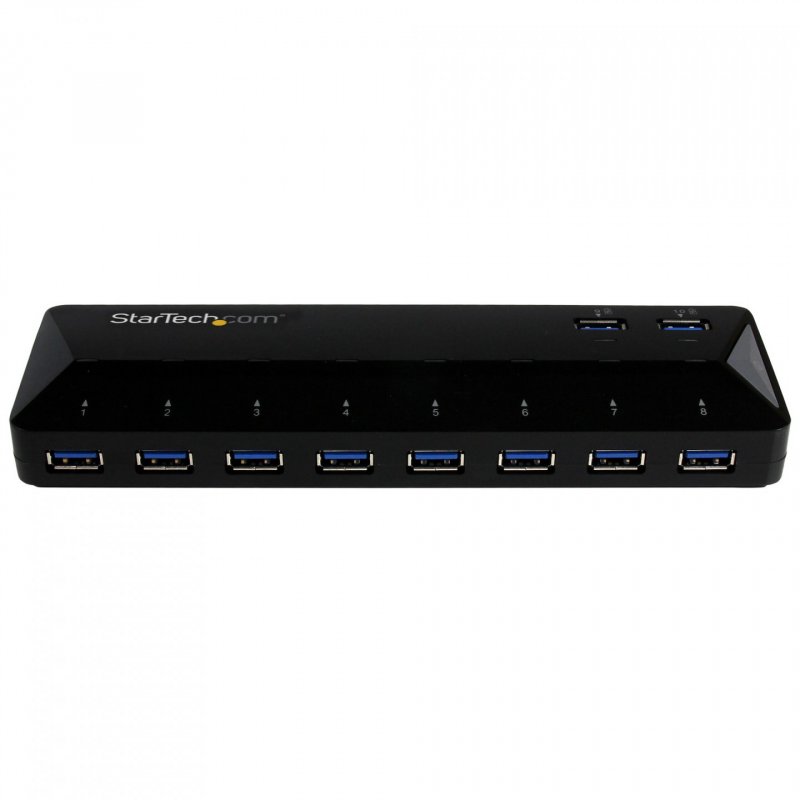 HUB USB 3.0 A 10 PORTS AVEC 2 PORTS DE CHARGE RAPIDE 1 5 A