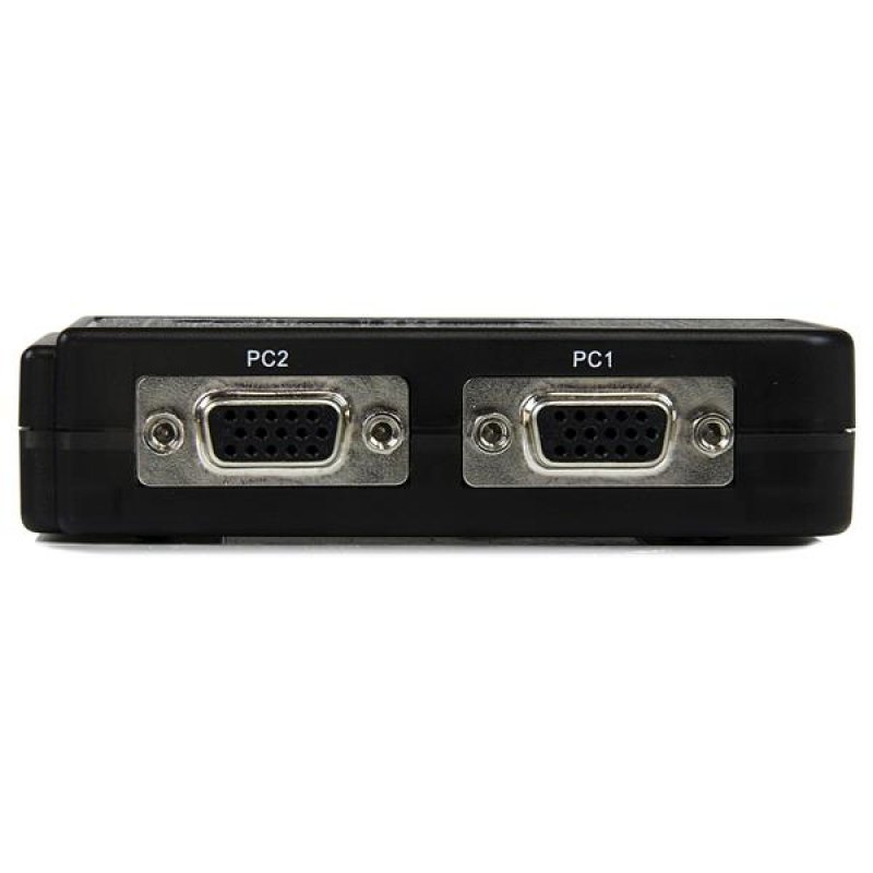 .com KVM switch écran clavier souris, 2 ports VGA, USB et Audio