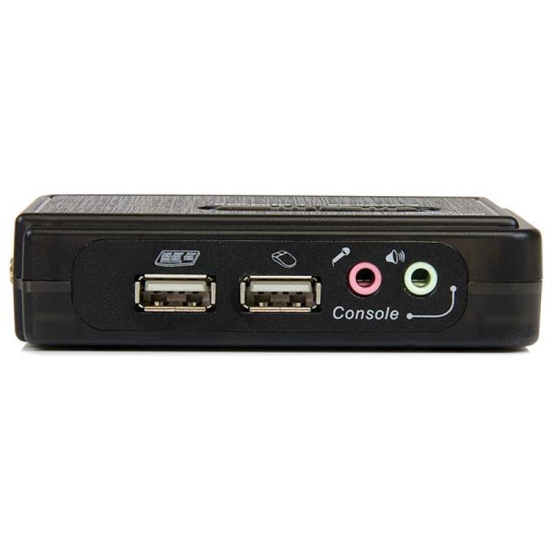 .com KVM switch écran clavier souris, 2 ports VGA, USB et Audio