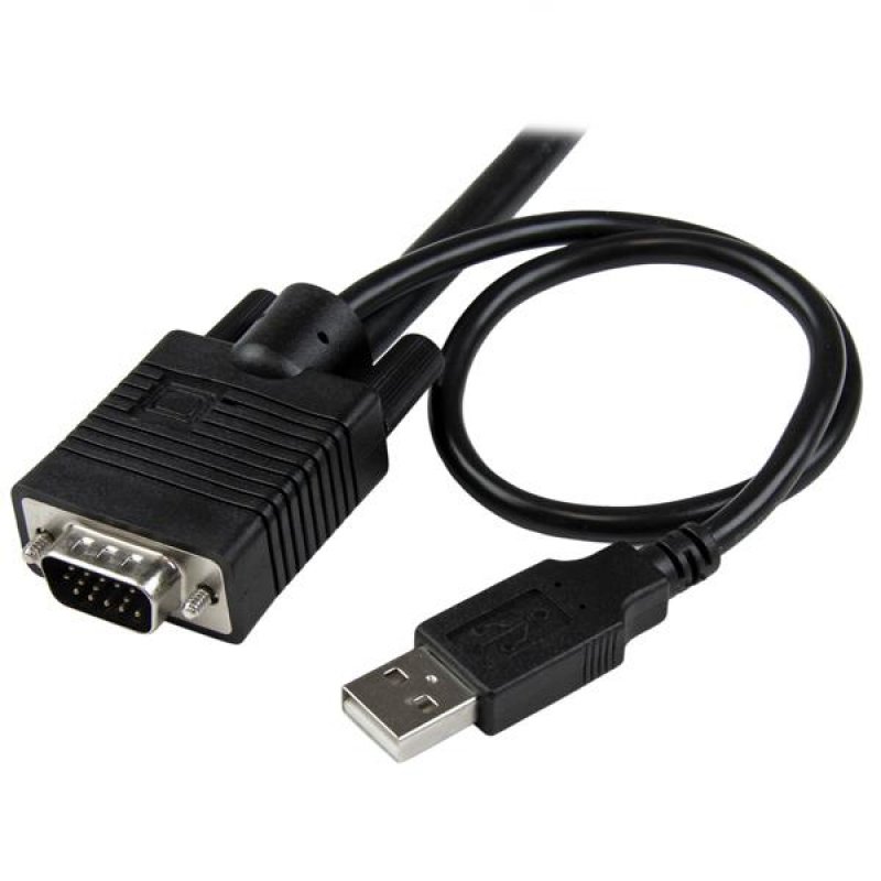 .com KVM switch écran clavier souris, 2 ports VGA, USB et Audio
