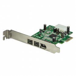 .com Carte PCI Express vers 3 Ports FireWire 800/400