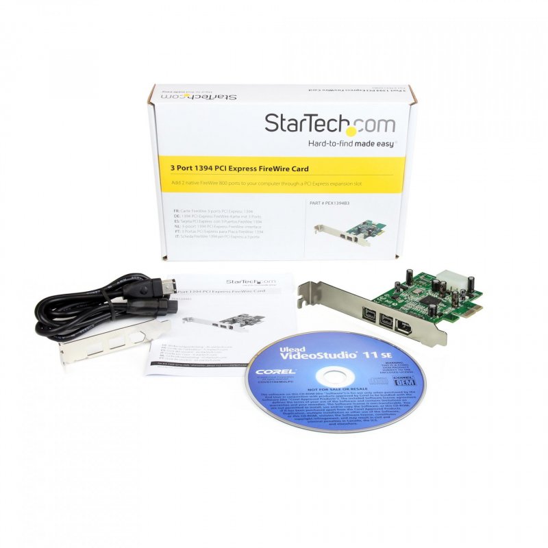 CARTE FIREWIREPCI EXPRESS 1394 3 PORTS