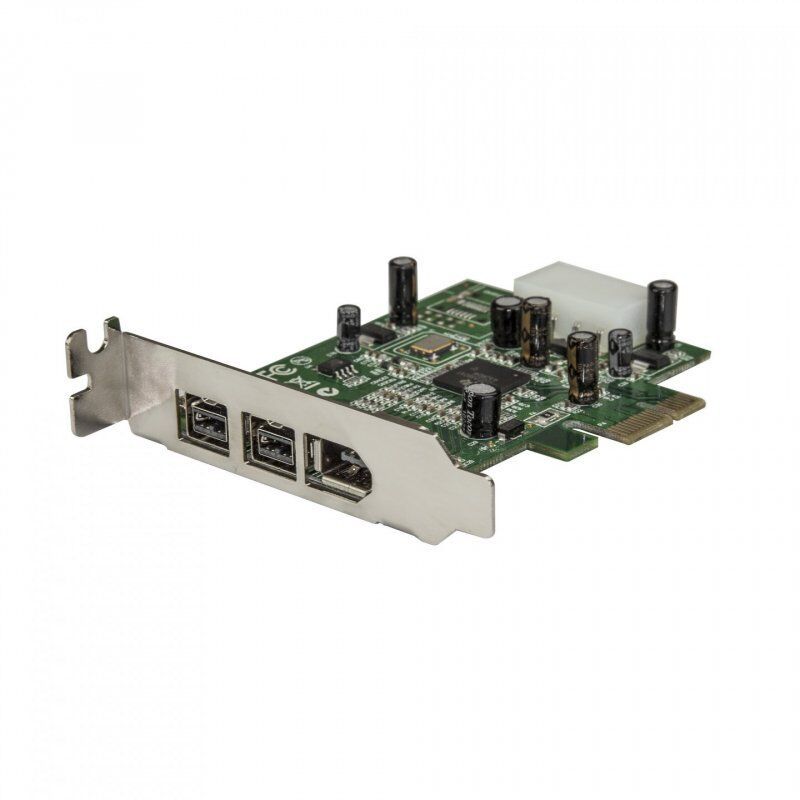 StarTech.com Carte adaptateur PCI Express vers 3 ports FireWire - Faible encombrement - 800 et 400