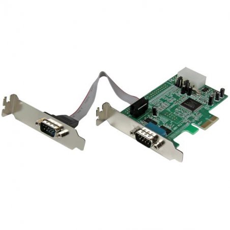 CARTE SERIE  PCI-E RS232 PRATIQUE A 2 PORTS
