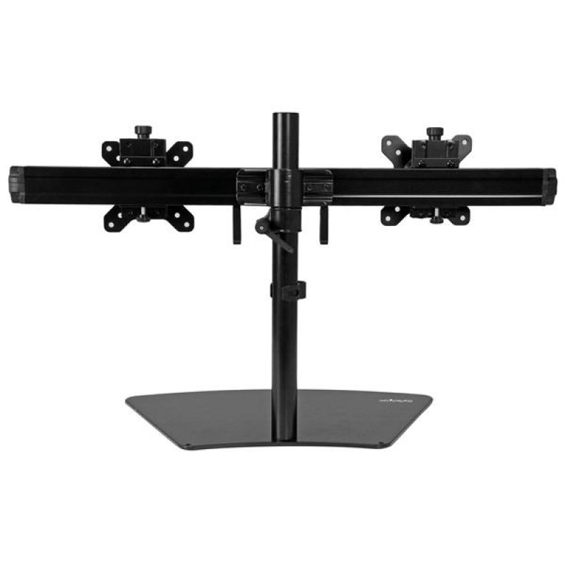 SUPPORT DE BUREAU POUR 2 ECRANS -  FIXATION DOUBLE MONITEUR