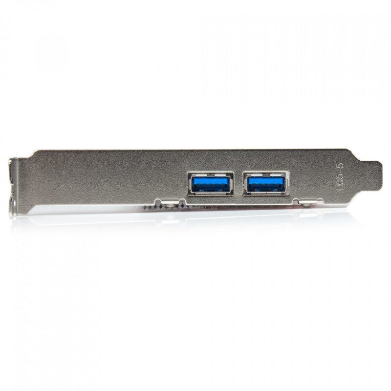 CARTE CONTROLEUR PCIE 4 PORTS USB 3.0 AVEC UASP ET ALIM. SATA