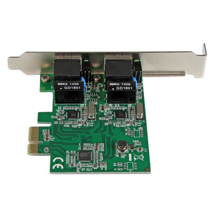 StarTech.com Carte réseau PCI Express à 2 ports Gigabit Ethernet - Adaptateur NIC PCIe GbE