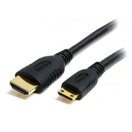 StarTech.com 0,5 m High Speed HDMI-Kabel mit Ethernet - HDMI auf HDMI Mini - Stecker/Stecker - HDMI mit Ethernetkabel -