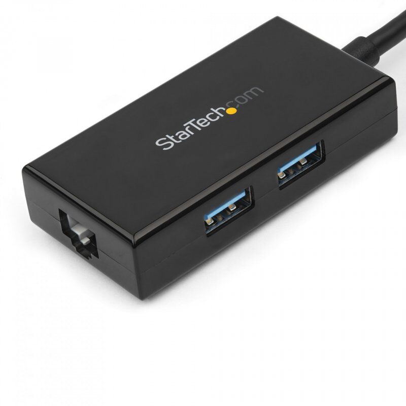 StarTech.com Adaptateur réseau USB 3.0 vers Gigabit Ethernet avec hub USB 3.0 à 2 ports
