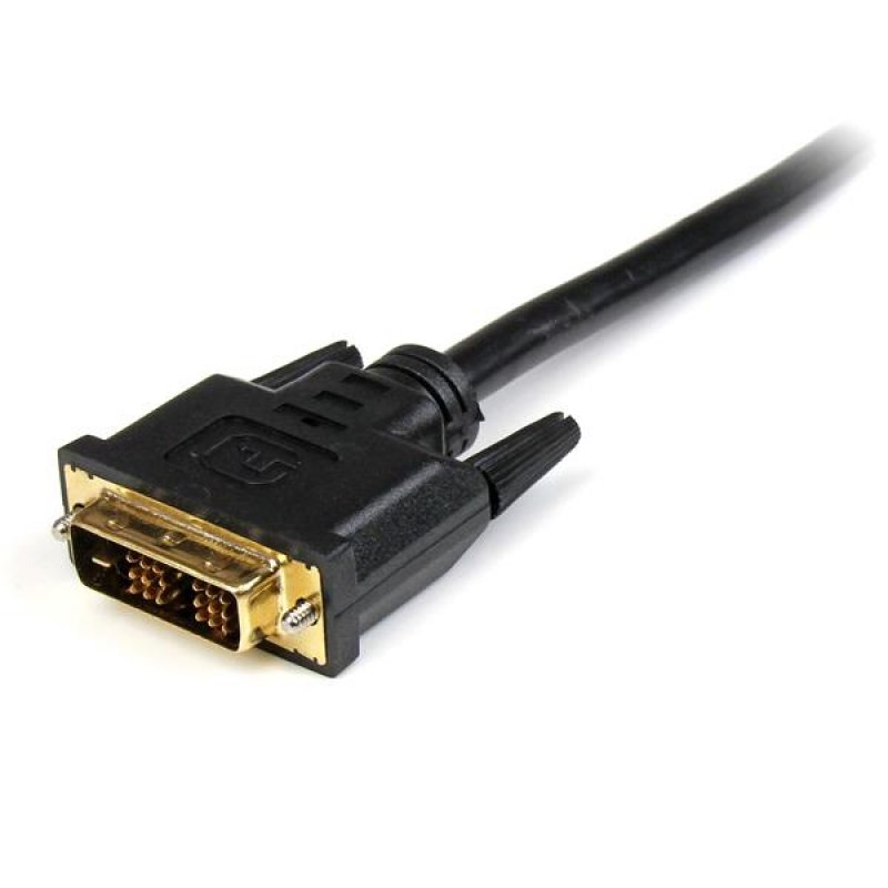 StarTech.com HDMI auf DVI-D Kabel 3m (Stecker/Stecker) - HDMI/DVI Adapterkabel mit vergoldeten Kontakten - HDMI/DVI Vid