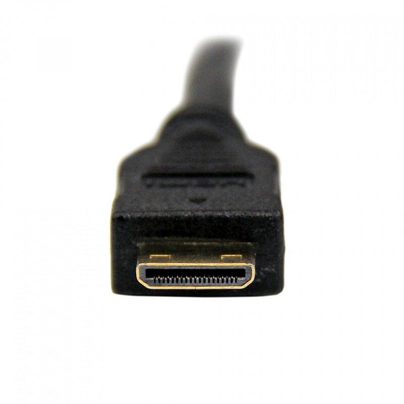 StarTech.com 2m (6.6 ft) Mini HDMI to DVI Cable - DVI-D to HDMI Cable (1920x1200p) - 19 Pin HDMI Mini Male to DVI-D Male