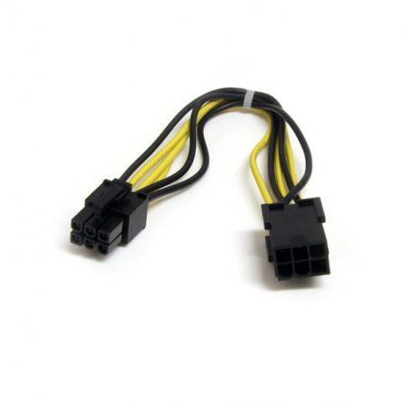 .com Adaptateur d'alimentation PCI-Express mâle/femelle 6 pins