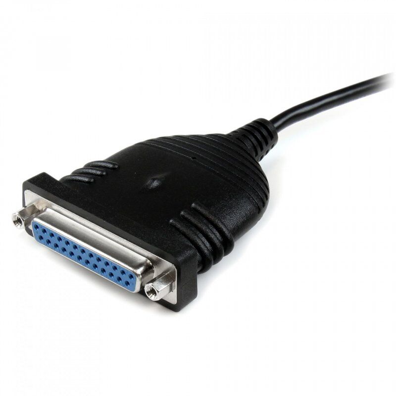 StarTech.com USB auf Parallel Adapter Kabel 1,8m - Centronics / DB25/ IEEE1284 Druckerkabel zu USB - Stecker / Stecker 