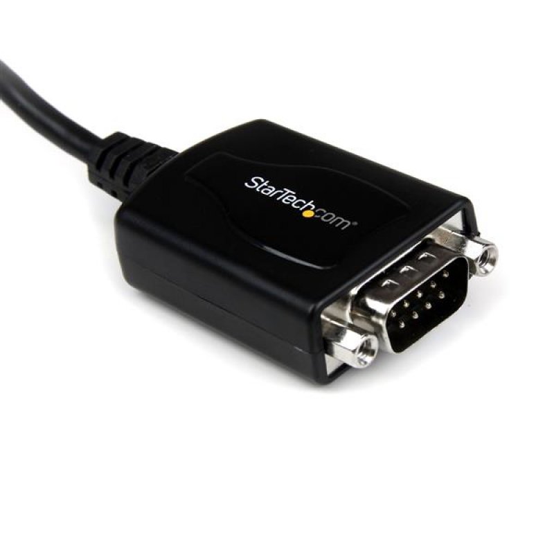 StarTech.com Câble Adaptateur de 30 cm USB vers Série DB9 RS232 - Mémorisation de Port COM