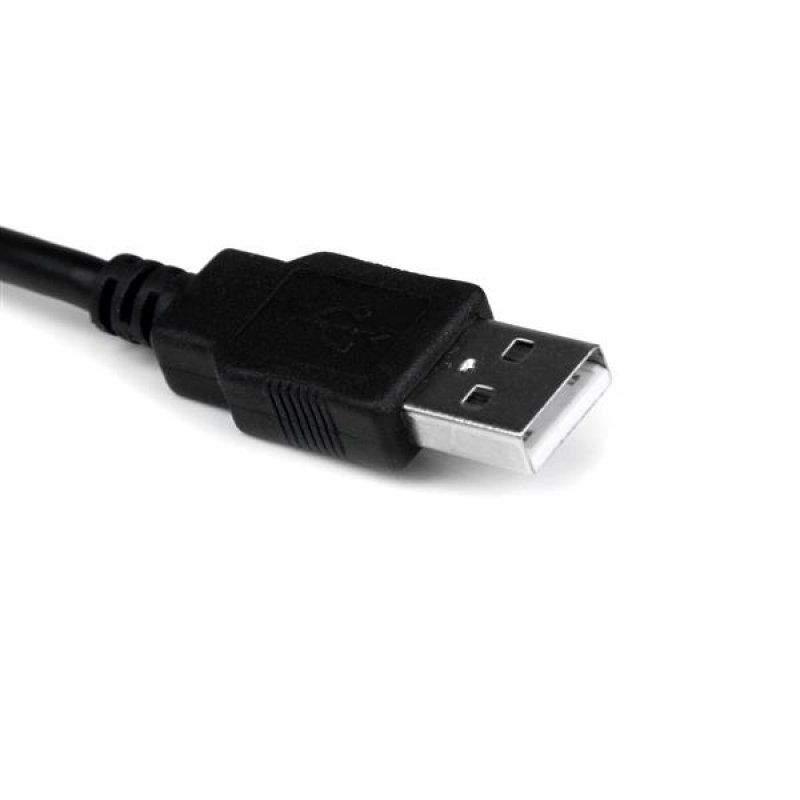 StarTech.com Câble Adaptateur de 30 cm USB vers Série DB9 RS232 - Mémorisation de Port COM
