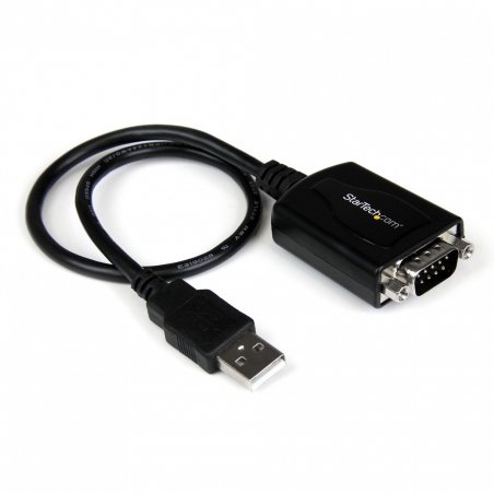 StarTech.com Câble Adaptateur de 30cm USB vers Série DB9 RS232 - Mémorisation de Port COM