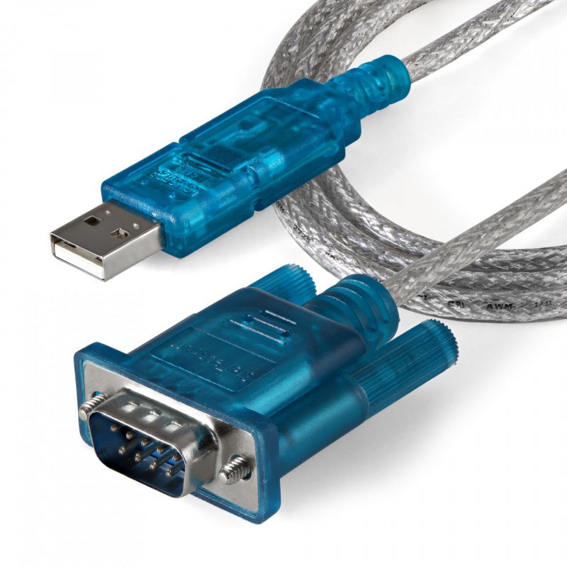 StarTech.com 3ft USB to RS232 DB9 Serial Adapter Cable - M/M