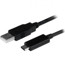 CABLE USB 2.0 USB-A VERS USB-C DE 1 M - M/M - NOIR