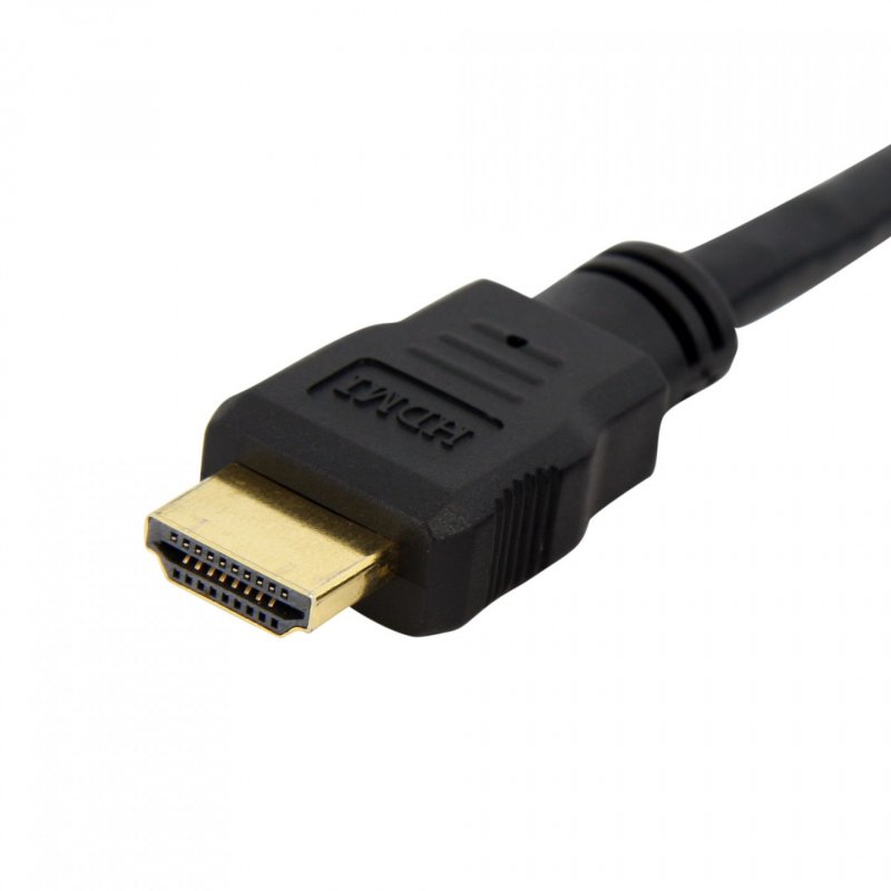 StarTech.com 3ft HDMI Female to Male Adapter, 4K High Speed Panel Mount HDMI Cable, 4K 30Hz UHD HDMI, 10.2 Gbps Bandwdit