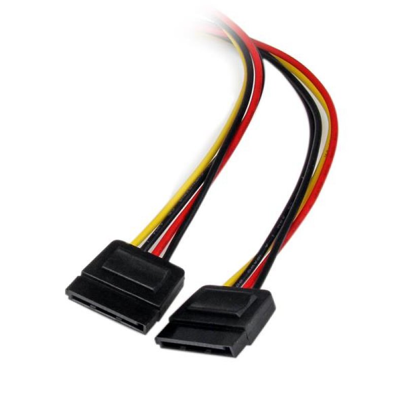 CABLE REPARTITEUR EN Y MOLEX VERS DOUBLE SATA - 30 CM