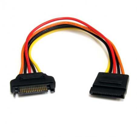 CABLE D EXTENSION ALIMENTATION SATA 15 BROCHES - 20 CM
