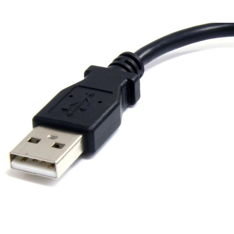 CABLE MICRO USB 15 CM - A VERS MICRO B - USB 2.0 - NOIR