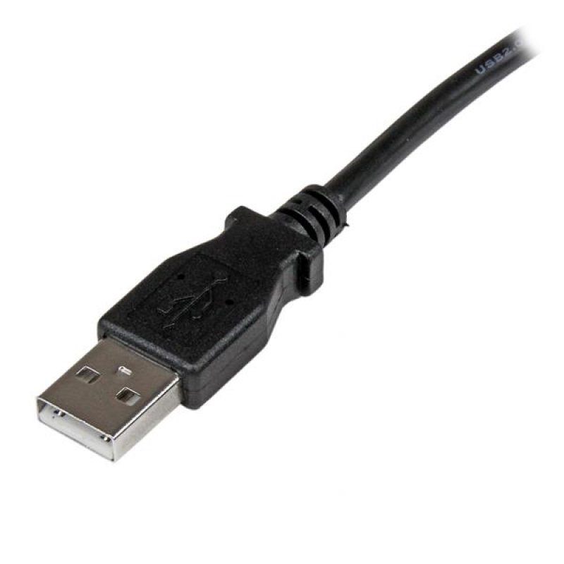 CABLE IMPRIMANTE USB 2.0 A VERS USB B COUDE A GAUCHE M/M 1 M