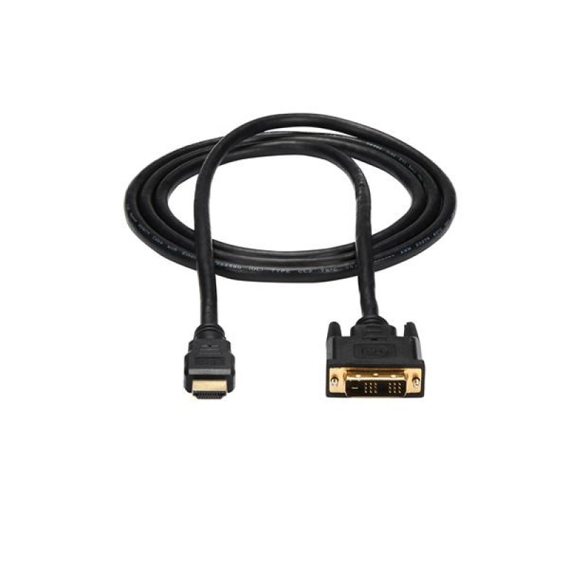 StarTech.com Câble HDMI vers DVI-D de 1,8m - Mâle / Mâle - Noir
