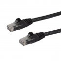 StarTech.com 2m CAT6 Ethernet Cable - Black CAT 6 Gigabit Ethernet Wire -650MHz 100W PoE RJ45 UTP Network/Patch Cord Sna