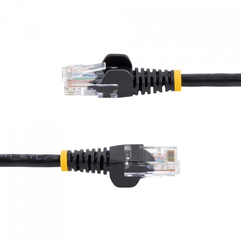 StarTech.com 45PAT5MBK câble de réseau Noir 5 m Cat5e U/UTP (UTP)