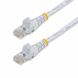 CABLE RESEAU CAT5E UTP SANS CROCHET DE 5 M - BLANC
