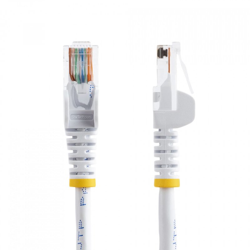 CABLE RESEAU CAT5E UTP SANS CROCHET DE 5 M - BLANC