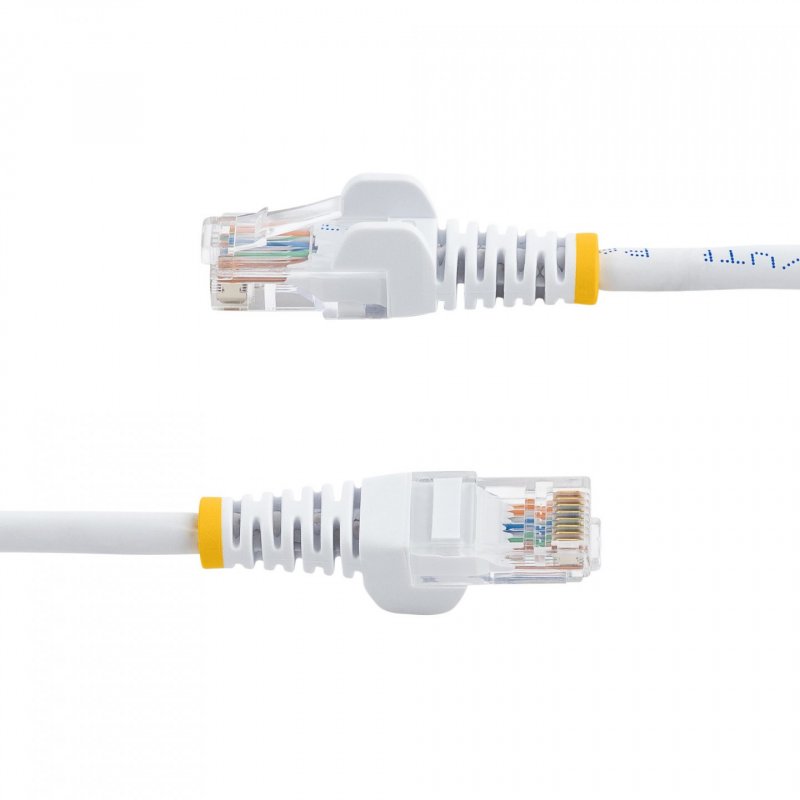 StarTech.com Câble réseau Cat5e sans crochet de 5 m - Blanc