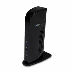 StarTech.com Dual Monitor USB 3.0 Docking Station with HDMI - DVI - 6 x USB Ports~Dual Monitor USB 3.0 Laptop Docking St