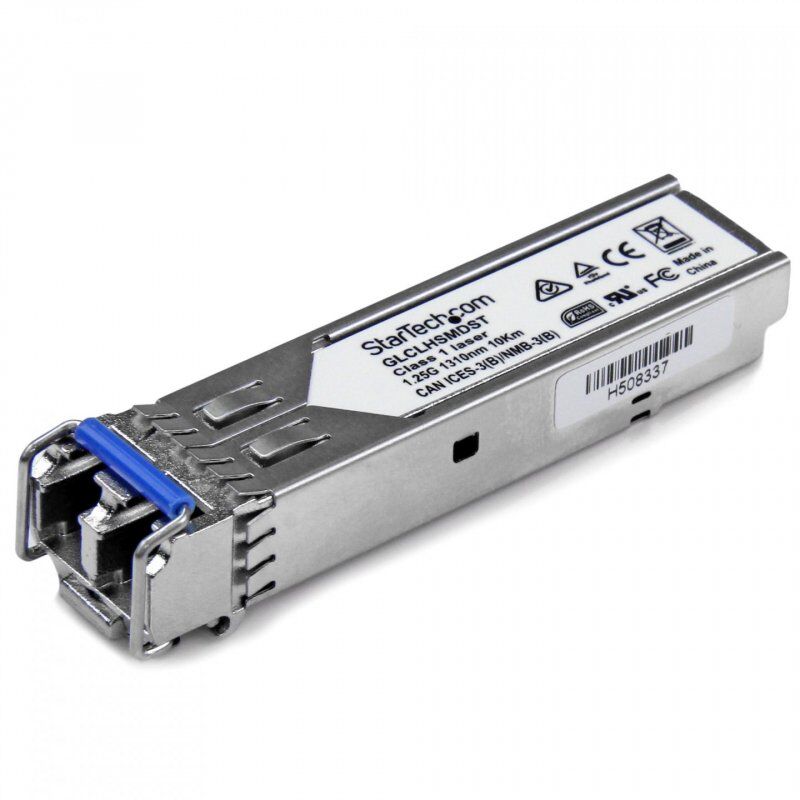 StarTech.com Cisco kompatibles Gigabit SFP Transceiver Modul SM LC - Mini-GBIC bis 20Km - Glasfaser Transceiver mit DDM