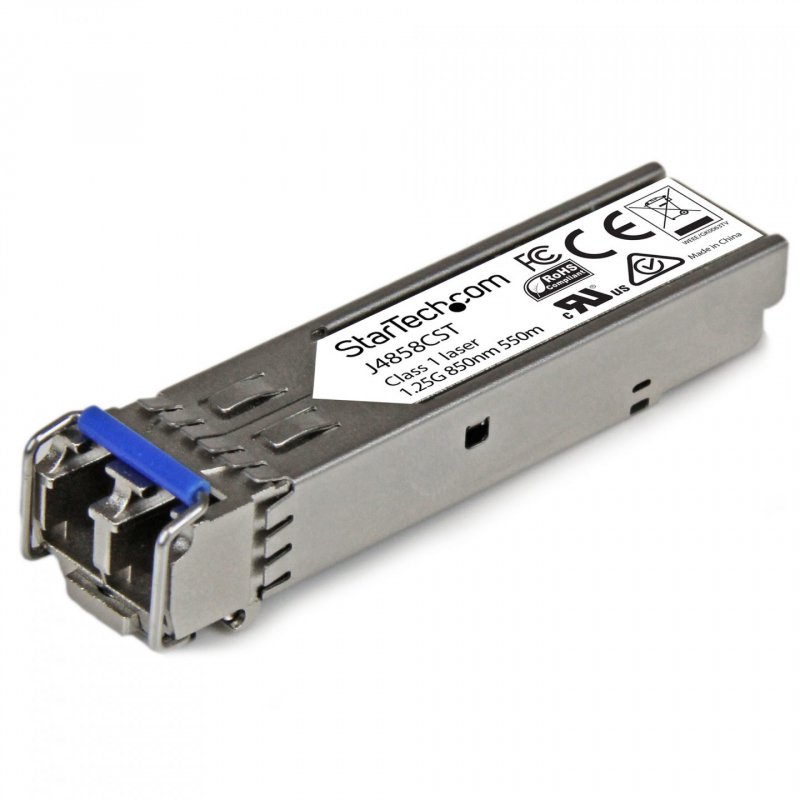 StarTech.com HP J4858C Compatible SFP Transceiver Module - 1000BASE-SX~HPE J4858C Compatible SFP Module - 1000BASE-SX - 