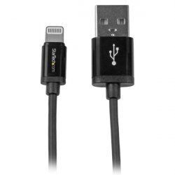 StarTech.com 1 m (3 ft.) USB to Lightning Cable - iPhone / iPad / iPod Charger Cable - High Speed Charging Lightning to 