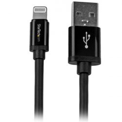 .com Câble Apple Lightning slim vers USB noir