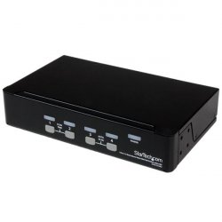 COMMUTATEUR KVM USB VGA MONTAGE EN RACK 1U - 4 PORTS